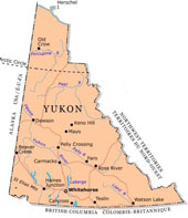 yukon-map-sm Yukon Territory Map